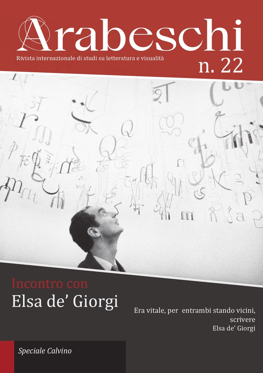Copertina del numero Arabeschi n. 22